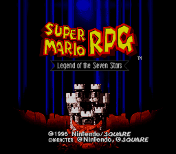 Super Mario RPG - Deciever Dome Title Screen